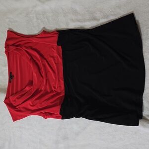 Chaus Red/Black Top